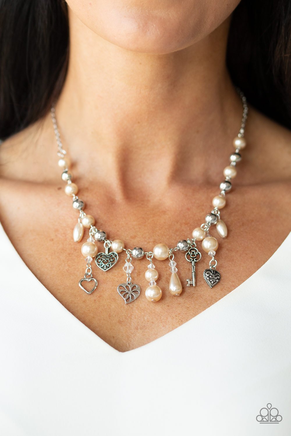 Renaissance Romance - BROWN  Necklace