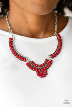 Load image into Gallery viewer, Omega Oasis - RED Necklace
