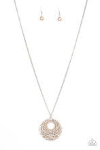Load image into Gallery viewer, Pearl Panache - BROWN NECKLACE
