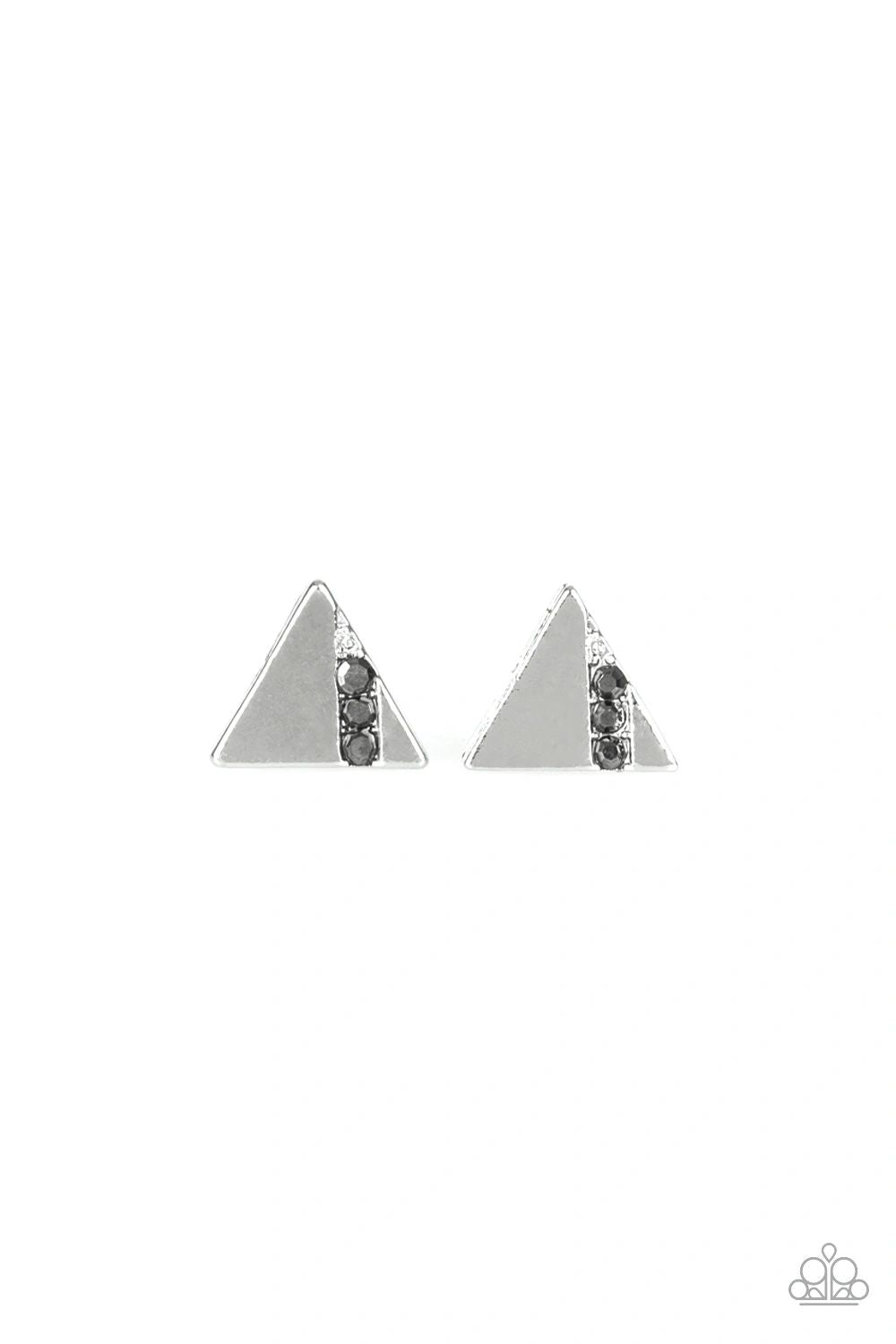 Pyramid Paradise - BLACK  Earring