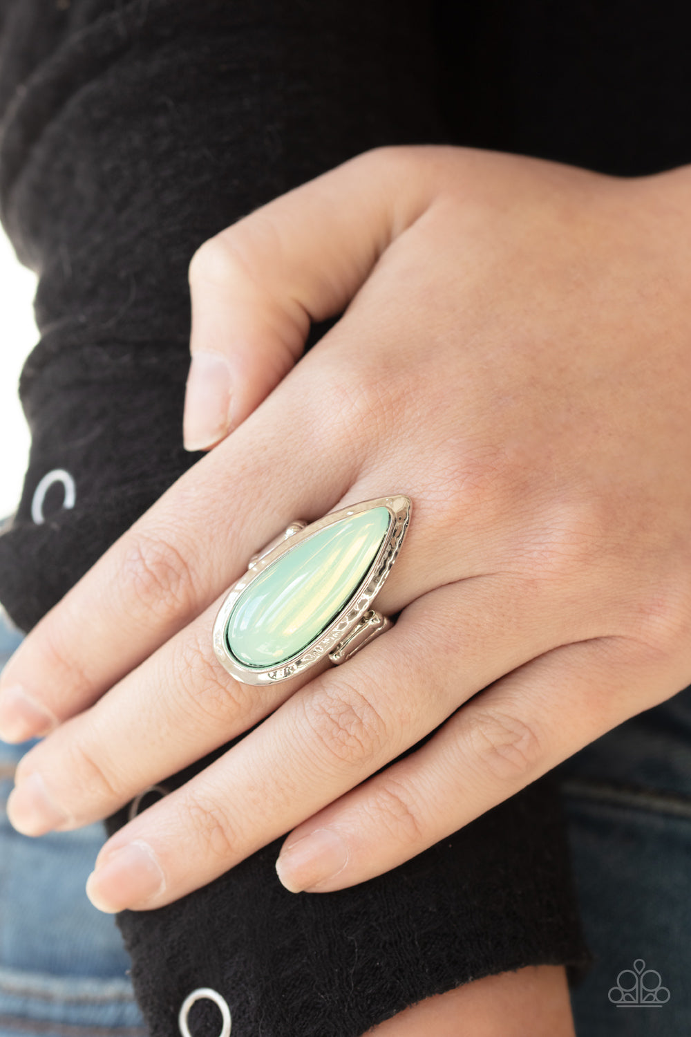 Opal Oasis - Gold Ring