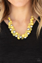 Load image into Gallery viewer, Bubbly Brillance- YellowNecklace
