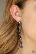 Load image into Gallery viewer, DAZZLING DEBONAIRE - BLACK Earrings
