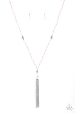 Load image into Gallery viewer, Tassel Takeover   - PINK   Necklace
