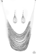 Load image into Gallery viewer, CATWALK QUEEN  - SILVER Necklace
