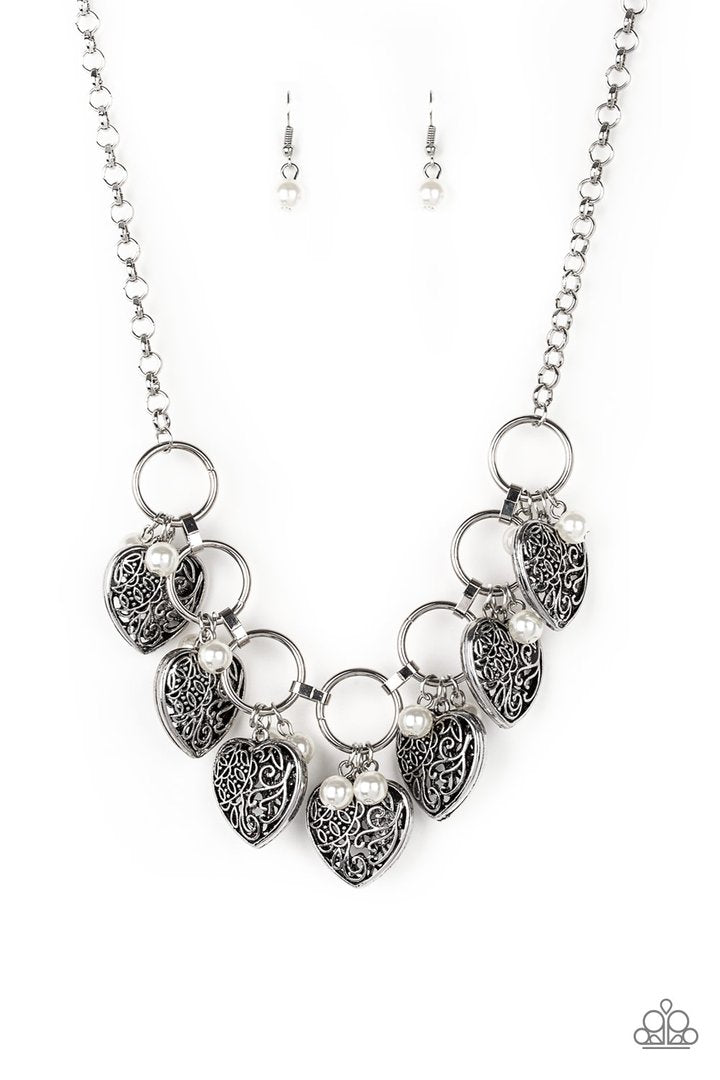 VERY VALENTINE- WHITE Necklace