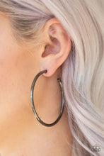 Load image into Gallery viewer, DOUBLE OR NOTHING - BLACK Earring
