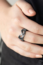 Load image into Gallery viewer, Infinitely Industrial - Black Ring
