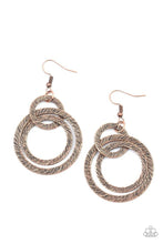 Load image into Gallery viewer, DISTRACTINGLY DIZZY  -COPPER  Earring
