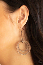 Load image into Gallery viewer, DISTRACTINGLY DIZZY  -COPPER  Earring
