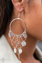Load image into Gallery viewer, All Chime High  -Silver Earrings
