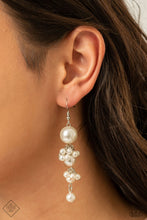 Load image into Gallery viewer, AGELESS APPLIQUE   - WHITE   Earring
