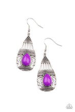 Load image into Gallery viewer, EASTERN ESSENCE- PURPLE Earring
