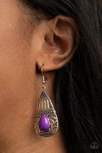 Load image into Gallery viewer, EASTERN ESSENCE- PURPLE Earring
