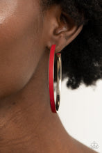 Load image into Gallery viewer, Fearless Flavor  -RED  Earring
