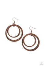 Load image into Gallery viewer, Rounded Out  - COPPER  Earring
