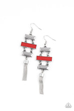 Load image into Gallery viewer, Mind Body and SEOUL - RED Earring
