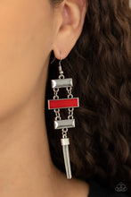 Load image into Gallery viewer, Mind Body and SEOUL - RED Earring

