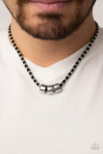 Load image into Gallery viewer, Pull The Ripcord  - BLACK Urban MEN&#39;S Necklace
