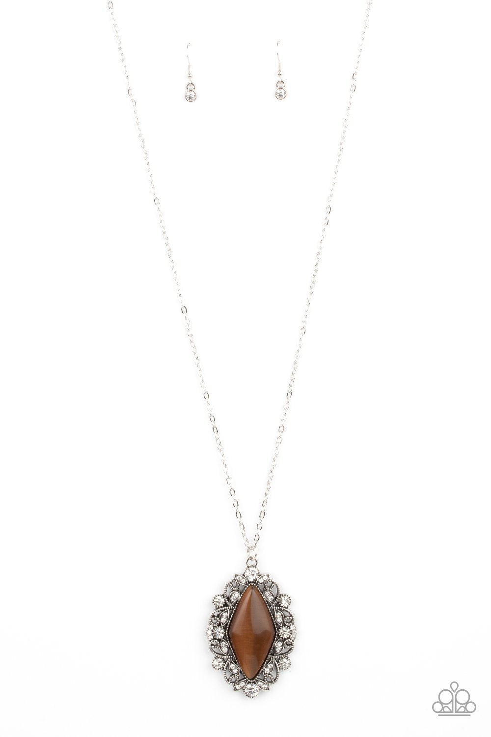 Equistely Enchanted - Brown Necklace