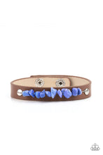 Load image into Gallery viewer, PEBBLE PARADISE  - BLUE BRACELET
