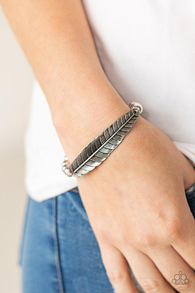Feather Light Fashion  - SILVER Bracelet