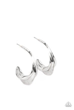 Load image into Gallery viewer, Modern Metldown  -SILVER   Earring
