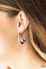 Load image into Gallery viewer, Modern Metldown  -SILVER   Earring
