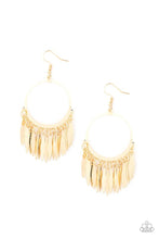 Load image into Gallery viewer, Raidant Chimes - GOLD  Earrings
