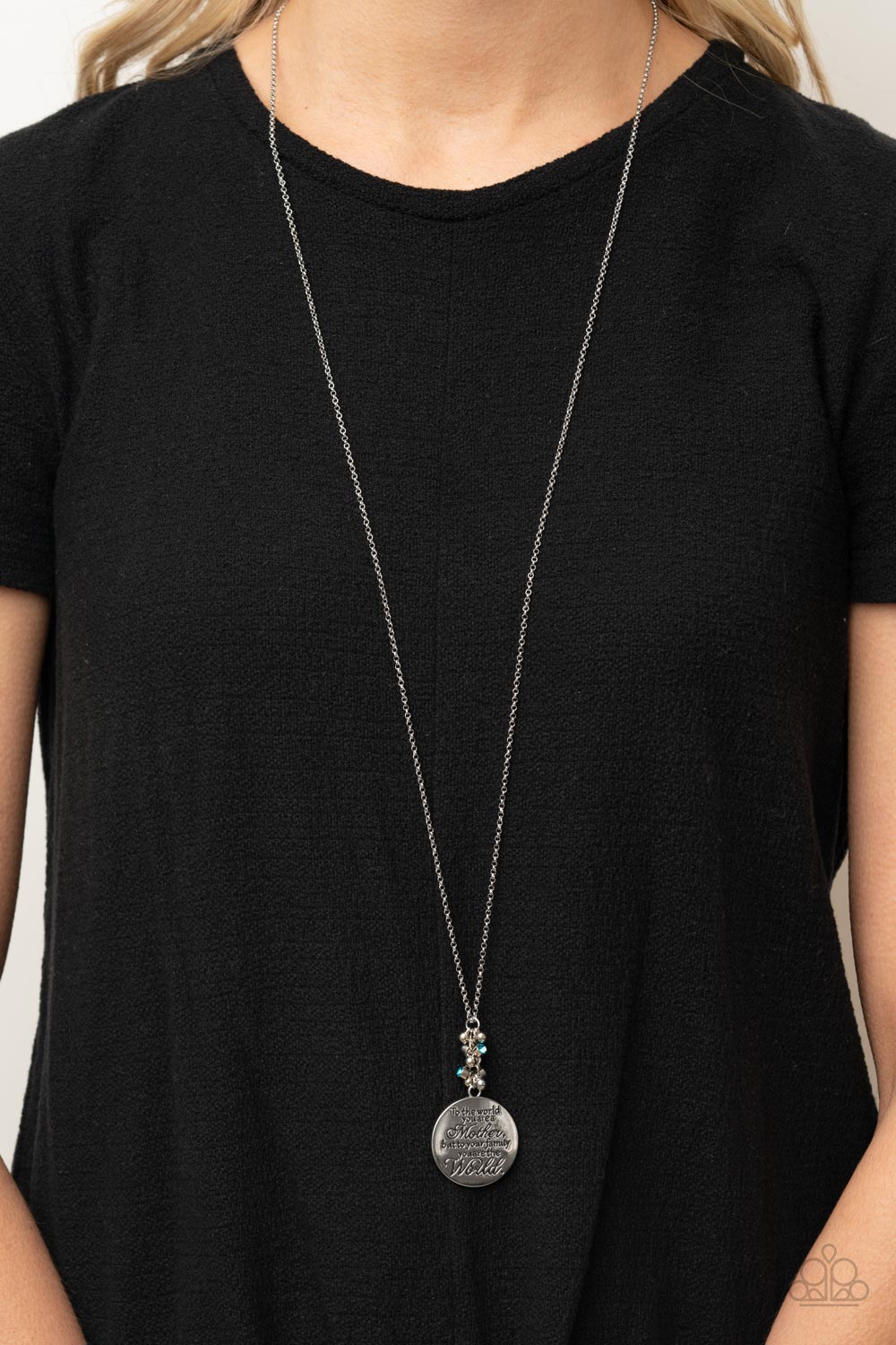 Maternal Blessing   - BLUE  Necklace