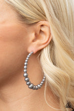 Load image into Gallery viewer, Glamour Graduate  - SILVER  Earring
