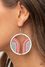 Load image into Gallery viewer, Delightfully Deco  - RED   Earring
