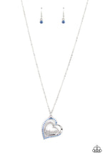 Load image into Gallery viewer, A Mother&#39;s Heart  - BLUE  Necklace

