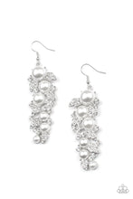 Load image into Gallery viewer, The Party Has Arrived -   White  Earrings
