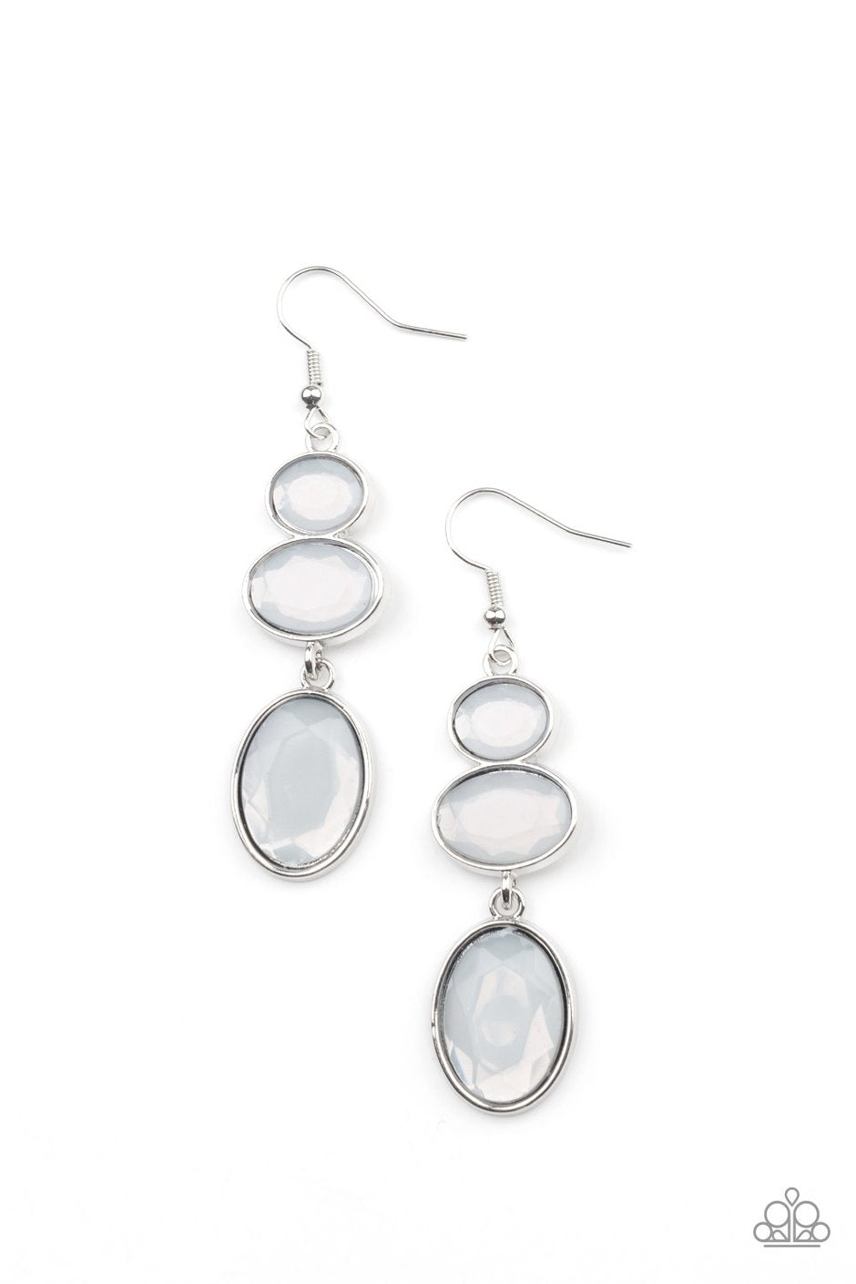 Tears Of Tranquility  - WHITE   Earring
