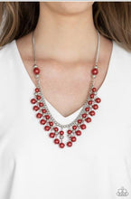 Load image into Gallery viewer, Location, Location, Location - RED Necklace
