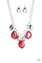 Load image into Gallery viewer, Looking Glass Glamorous - RED Necklace
