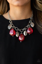 Load image into Gallery viewer, Looking Glass Glamorous - RED Necklace
