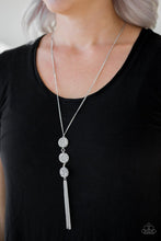 Load image into Gallery viewer, Triple Shimmer -  WHITE Necklace
