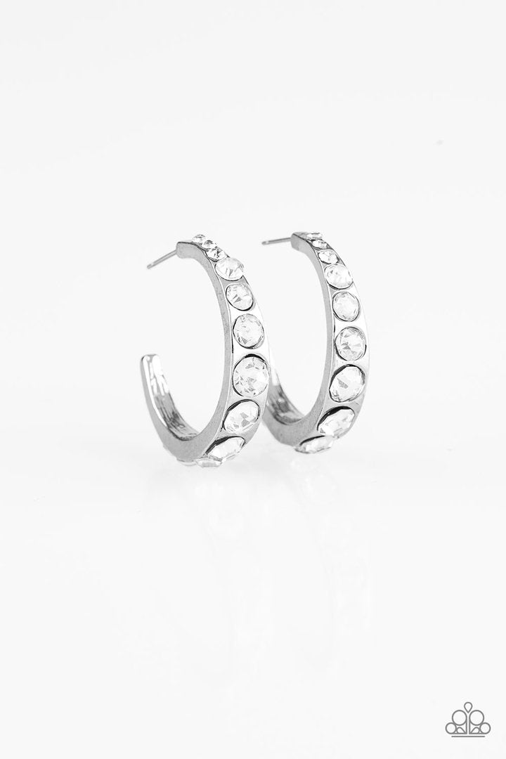 Welcome to Glam Town  --White Earring