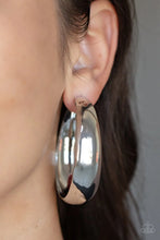 Load image into Gallery viewer, Flat Out Flaweless - Silver  Earring
