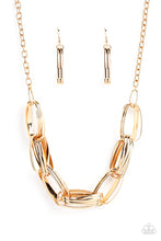Load image into Gallery viewer, Fiercely Flexing -GOLD Necklace
