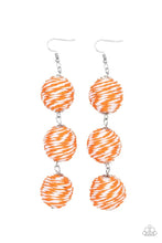 Load image into Gallery viewer, Laguna Lanterns - Orange  Earring

