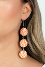 Load image into Gallery viewer, Laguna Lanterns - Orange  Earring
