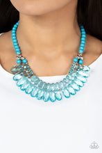 Load image into Gallery viewer, All Across The Globetrotter -Blue  Necklace
