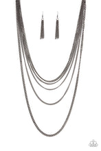 Load image into Gallery viewer, Top Of The Food Chain - Black Necklace
