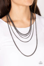 Load image into Gallery viewer, Top Of The Food Chain - Black Necklace
