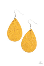 Load image into Gallery viewer, Stylishly Subtropical - Yellow Earring
