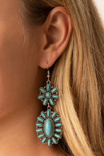Load image into Gallery viewer, richly Rustler - BLUE Earrings
