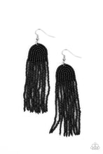Load image into Gallery viewer, Right As Rainbow  -Black  Earring
